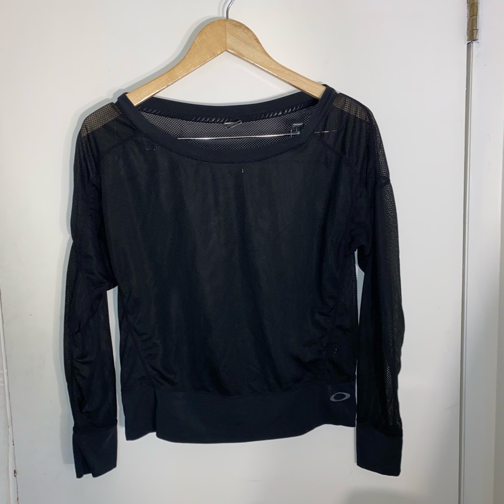 Oakley Black Long Sleeve Relaxed Sweatshirt